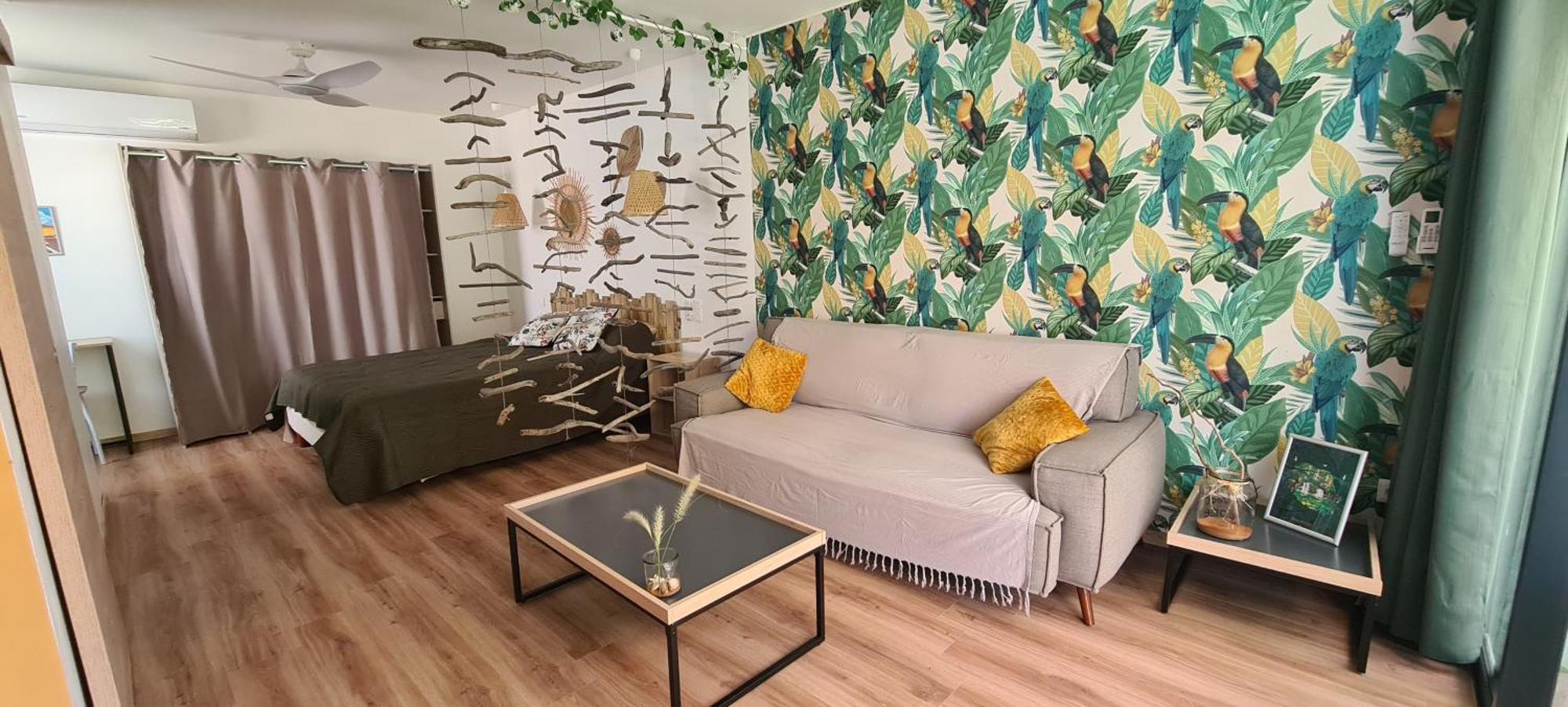 Coquet Appartement A 50 M Du Lagon Étang-Salé les Bains Eksteriør billede